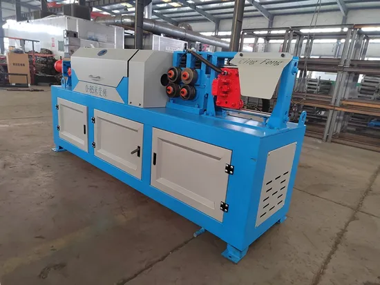 Máquina de endireitamento e corte rápido para aço 5