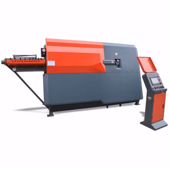 Máquina dobradeira de fio de metal CNC, máquina dobradeira automática de vergalhão