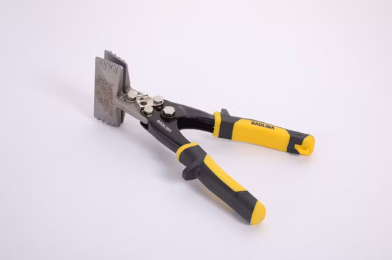 Seamer manual de metal, cortadores de vergalhão e dobradores, pinças e recortes, ferramentas para dobrar chapa de metal com mandíbula reta de 3 polegadas